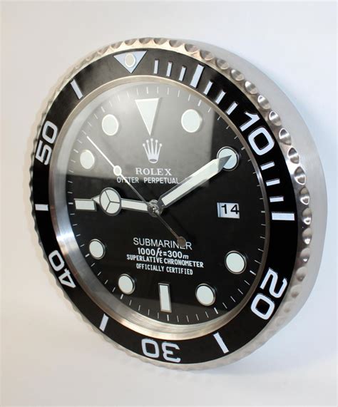 rolex submariner wall clock